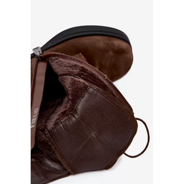  Dámske čižmy VINCEZA 67044 BROWN 