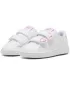 Detské tenisky PUMA SMASH 3.0 BADGES V INF 397287-07 PUMA WHITE/MAGIC ROSE