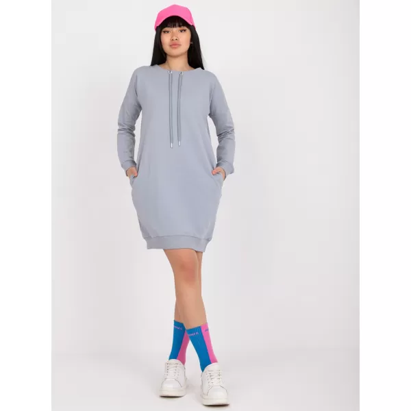  Dámske šaty BASIC FEEL GOOD AP-SK-A-006.73 GRAY 