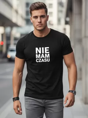 Pánske tričko DSTREET NX0114R-BK ČIERNA