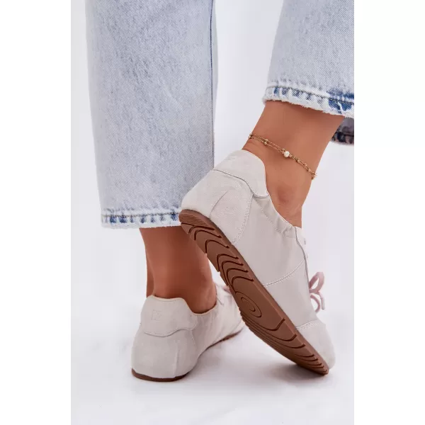  Dámske tenisky BIG STAR SHOES TT274599 BEIGE 