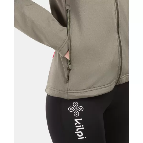 Dámska fleece mikina KILPI SEVELEN-W 1L0203KI ZELENÁ 