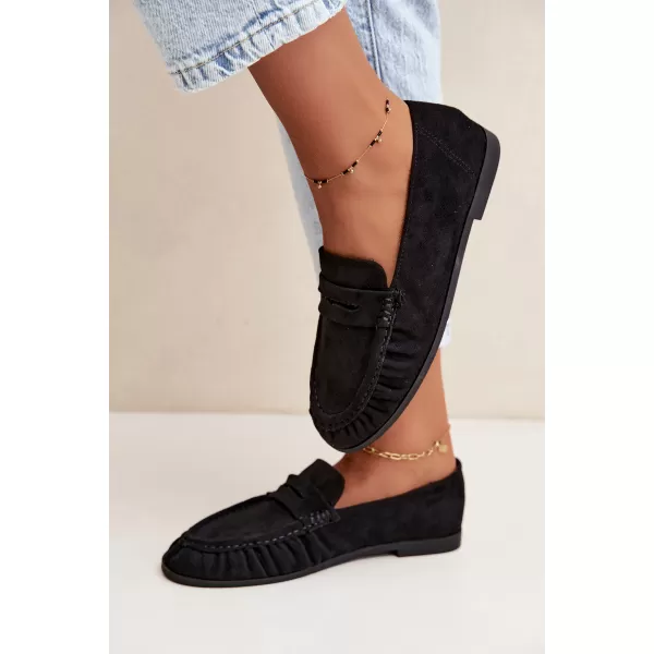  Dámske mokasíny BOTO 9881 BLACK 