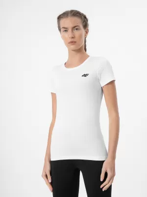 Dámske tričko 4F WMM00TTSHF2356 WHITE