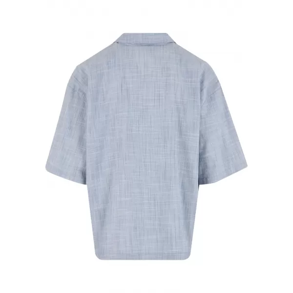  Pánska košeľa URBAN CLASSICS TB7562 LIGHTBLUE/WHITE 