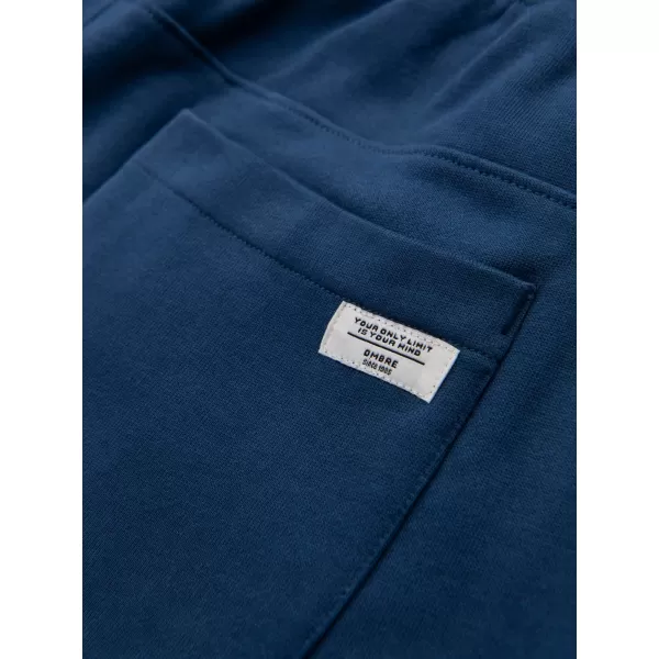  Pánske tepláky OMBRE OM-PABS-0305 NAVY BLUE 