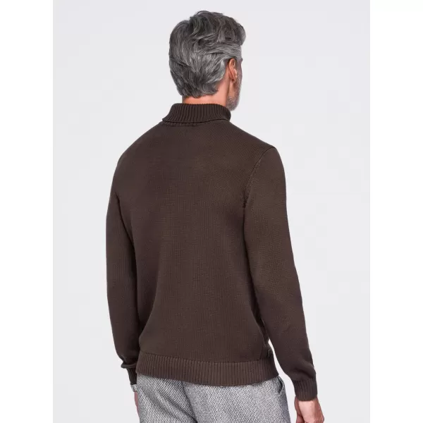  Pánsky rolák OMBRE OM-SWTN-0192 BROWN 