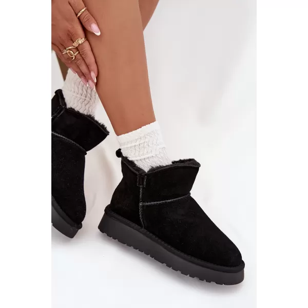  Dámske snehule VINCEZA 97961 BLACK 