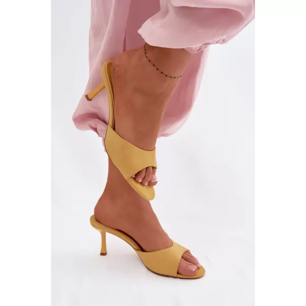  Dámske šľapky BOTO XL-19 YELLOW 