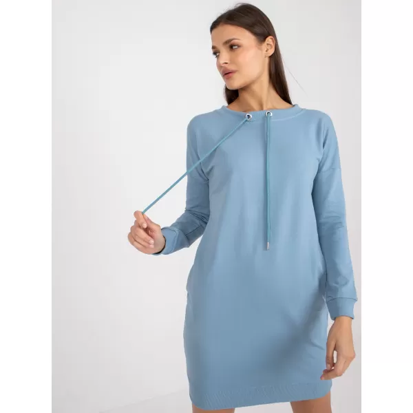  Dámske šaty BASIC FEEL GOOD AP-SK-A-006.73 LIGHT BLUE 