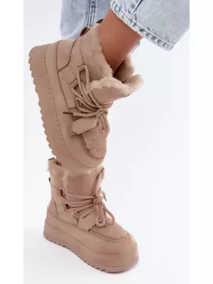 Dámske topánky BOTO 9077 KHAKI
