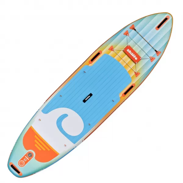  Paddleboard SKIFFO RIVAGE SUNRISE MODRÁ/ORANŽOVÁ 
