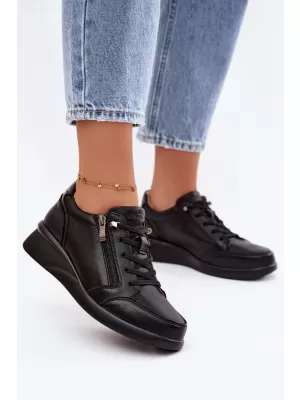 Dámske poltopánky VINCEZA 79644 BLACK
