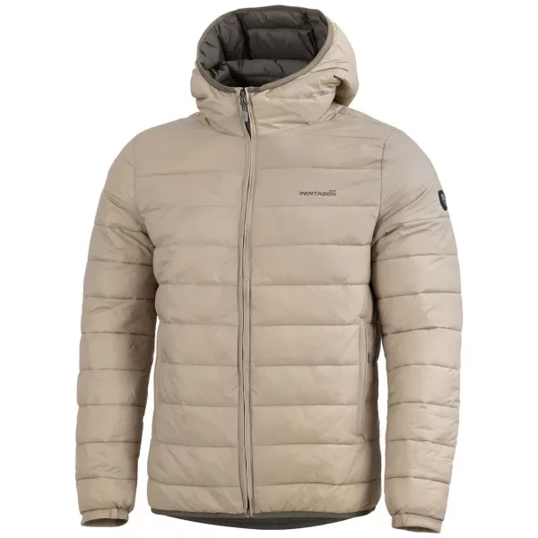  Pánska bunda PENTAGON AURORA 2.0 PUFFER HOODED JACKET K08048-2.0 KHAKI 