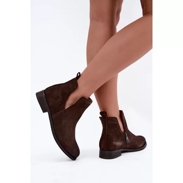  Dámske členkové topánky VINCEZA 133142 LEATHER 