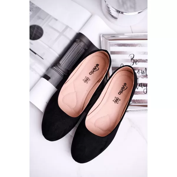  Dámske baleríny BOTO 9BL02-1031 BLACK 