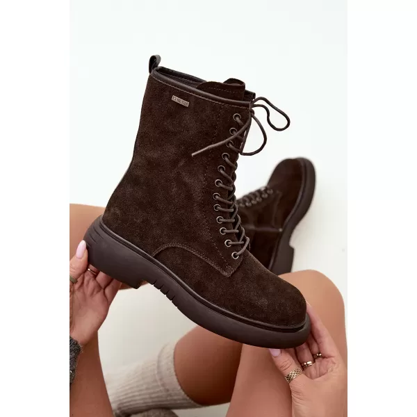  Dámske topánky BIG STAR SHOES UU274612 BROWN/BEIGE 