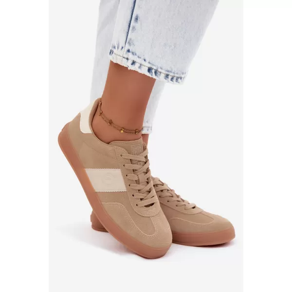  Dámske tenisky BIG STAR SHOES UU274009 BEIGE 
