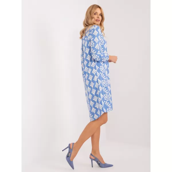  Dámske šaty SUBLEVEL D73771M30427A LIGHT BLUE 
