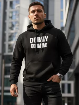 Pánska mikina DSTREET NX0018B-BK ČIERNA