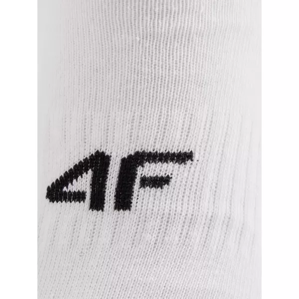  Detské ponožky 4F JWMM00USOCF566 WHITE 