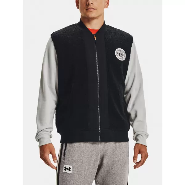  Pánska bunda UNDER ARMOUR UA RIVAL FLC ALMA MATER BMBR 1366300-001 ČIERNA 