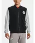 Pánska bunda UNDER ARMOUR UA RIVAL FLC ALMA MATER BMBR 1366300-001 ČIERNA
