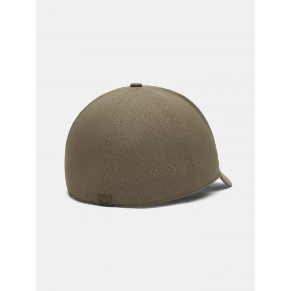  Pánska šiltovka UNDER ARMOUR M AV LOW STR 1383438-391 ZELENÁ 