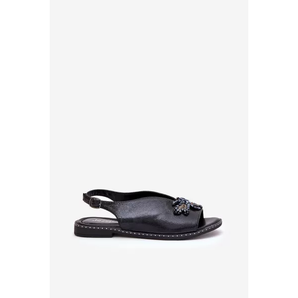  Dámske sandále BOTO RMR2060-22 BLACK 