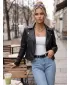 Dámska bunda DSTREET TY5723 ČIERNA