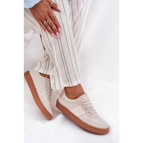  Dámske tenisky BIG STAR SHOES RR274806 BEIGE 