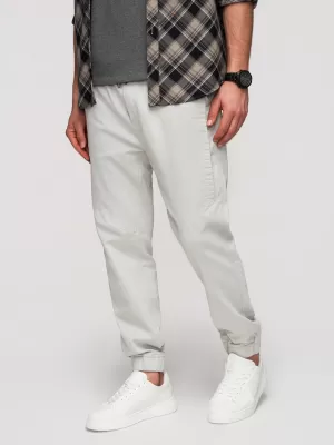 Pánske nohavice OMBRE P1521 LIGHT GREY