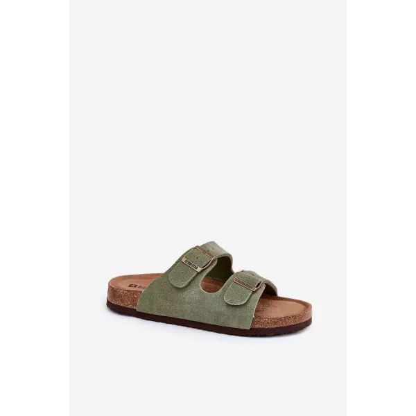  Dámske šľapky BIG STAR SHOES RR274A393 GREEN 