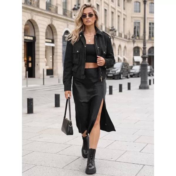  Dámska bunda DSTREET TY5875 ČIERNA 