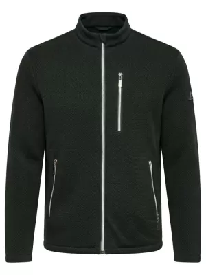 Pánska bunda OMBRE C587 DARK GREEN