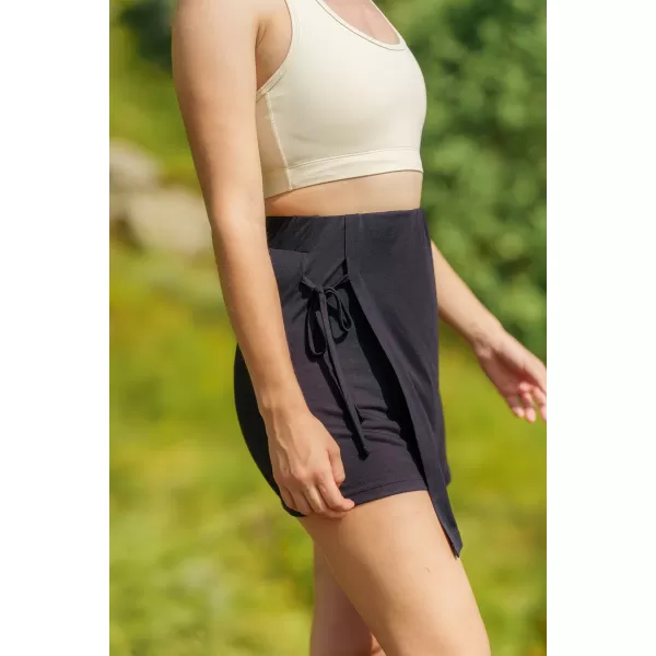  Dámska šortko-sukňa NORDBLANC CELESTE NBSSL8250 ČIERNA 