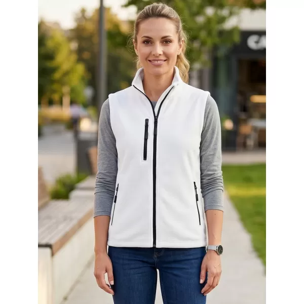  Dámska fleece vesta MALFINI EXIT W-525 BIELA 