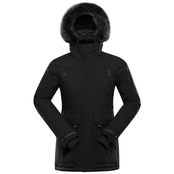  Dámska zimná bunda ALPINE PRO WERDA 3 BLACK 