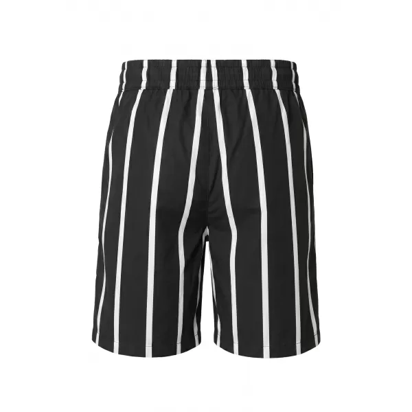  Pánske šortky URBAN CLASSICS TB8430-00826 BLACK/WHITE 