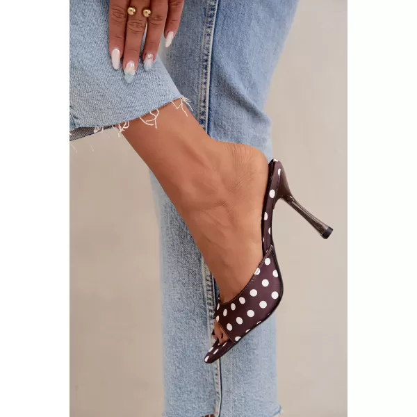  Dámske šľapky BOTO SQC-295 BROWN HNEDÁ 