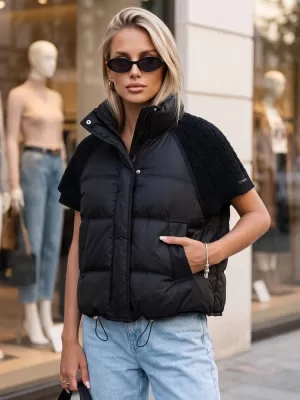Dámska bunda DSTREET TY5925 ČIERNA