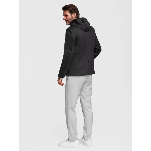  Pánske sako OMBRE M168 BLACK 