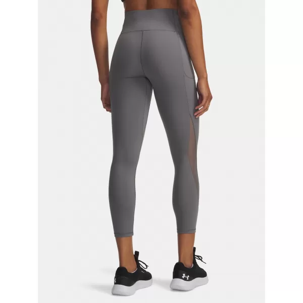  Dámske legíny UNDER ARMOUR MOTION MESH ANKLE LEGGING 6010090-709 ZELENÁ 