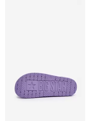 Dámske šľapky BIG STAR SHOES LL274426 VIOLET