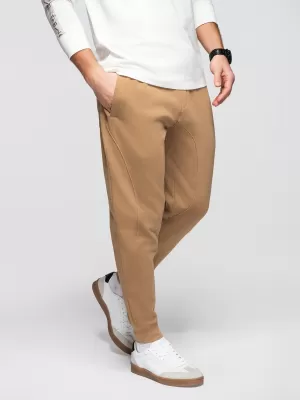Pánske tepláky OMBRE OM-PABS-0305 BROWN