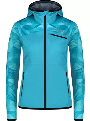 Dámska softshellová bunda NORDBLANC UPLAND NBSSL8322 MODRÁ