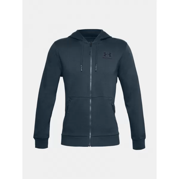  Pánska mikina UNDER ARMOUR RIVAL FLEECE AMP FZ HD 1357113-467 MODRÁ 