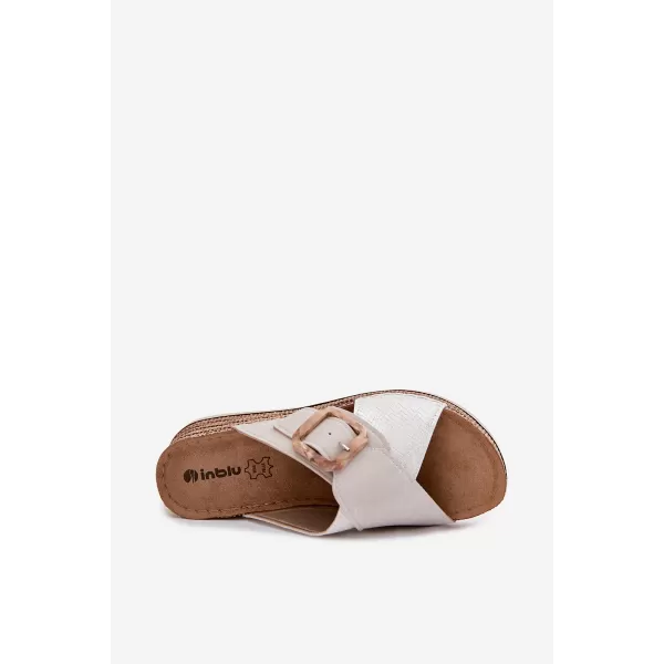  Dámske šľapky INBLU RV000016 BEIGE 