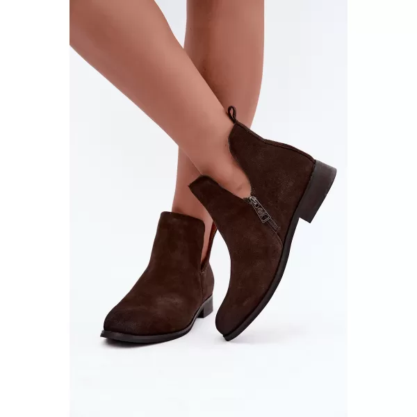  Dámske členkové topánky VINCEZA 133142 LEATHER 