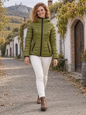 Dámska bunda MALFINI EVEREST 551 AVOCADO GREEN